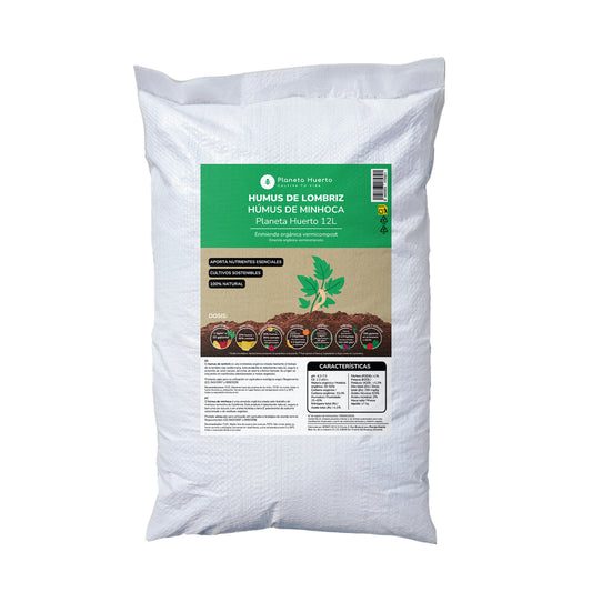 Humus de Lombriz Planeta Huerto 12 l