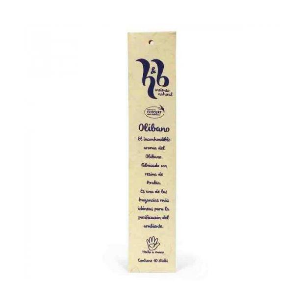 Incienso Natural HB Olibano Bio (10 Varillas)