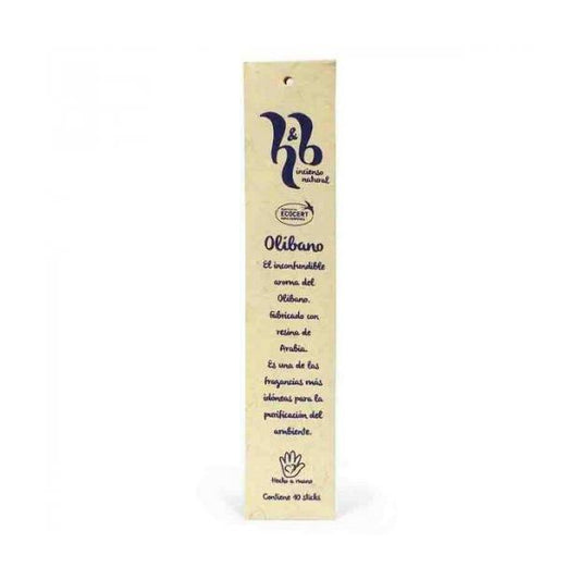 Incienso Natural HB Olibano Bio (10 Varillas)