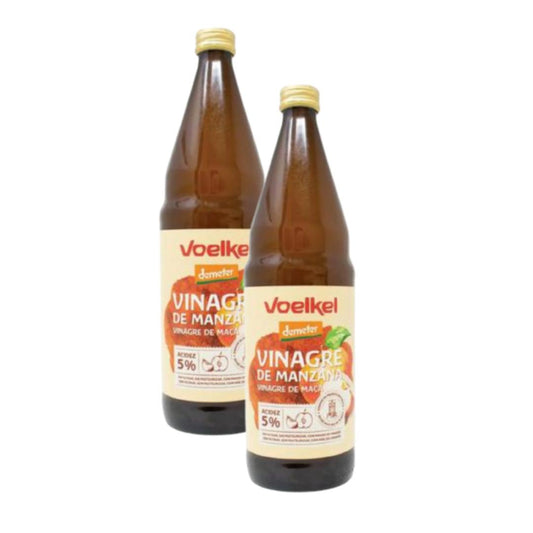 Pack 2x Vinagre de Manzana BIO Voelkel 0.75 cl
