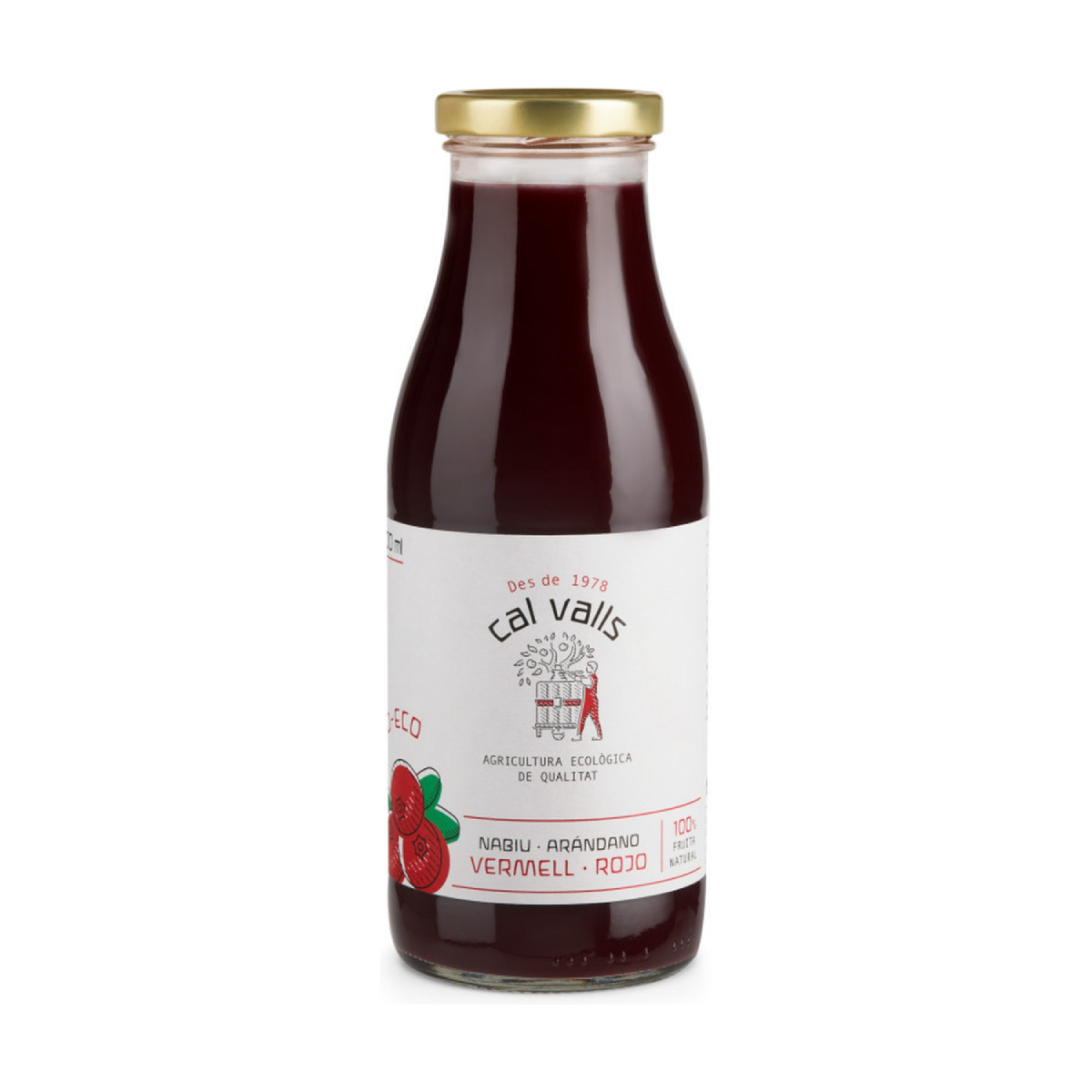 Zumo de Arándano Rojo Eco Cal Valls 500ml