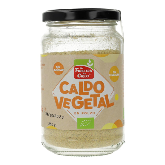 Caldo Vegetal en Polvo Instantáneo sin levadura BIO La Finestra Sul Cielo 200 gr