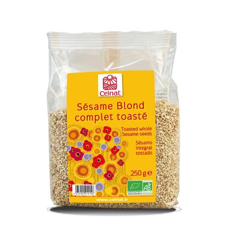 Sésamo Integral Tostado Celnat, 250 gr