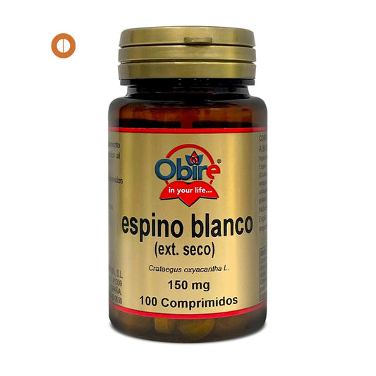 Espino blanco 150 mg (Extracto seco) Obiré 100 comprimidos
