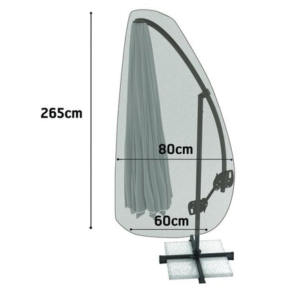 Funda parasol  2,65x0,8x0,6 Nortene