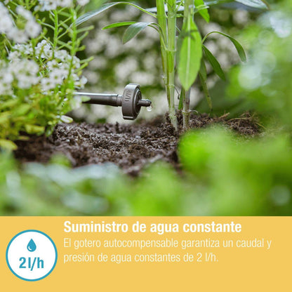 Gotero de final de linea, autocompensante 2 l/h Microdripsystem Gardena