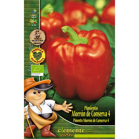 Semillas ecológicas de Pimiento Morron de Conserva 4