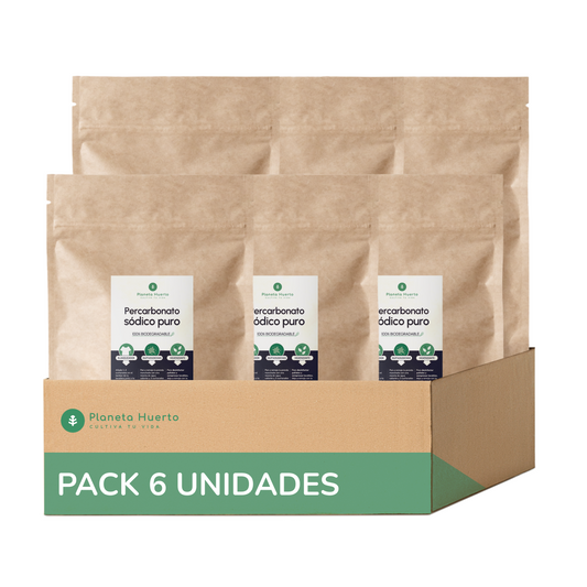 Pack 6xPercarbonato sódico Planeta Huerto 2,5 kg
