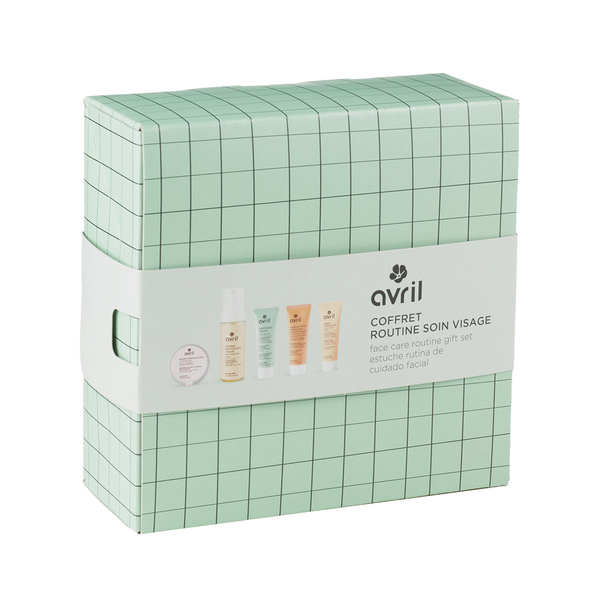 Cofre Navidad rutina cuidado facial, Avril