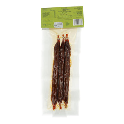 Chorizo Vegano de Calabaza Dulce Calabizo Pack 3 uds 120 gr