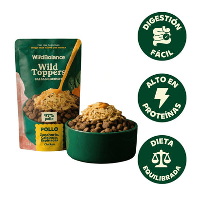 Wild Toppers Salsas Gourmet Pollo Wild Balance 85g