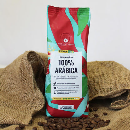 Pack 4xCafé molido Eco 100% Arábica Planeta Huerto 250 g