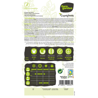 Semillas ecológicas de Trigo Sarraceno Vitalfoods