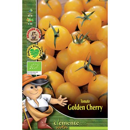 Semillas ecológicas de Tomate Golden Cherry