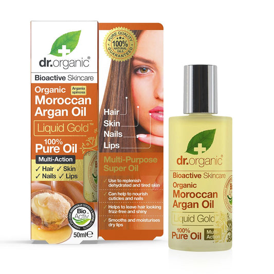 Bálsamo facial aceite de argán Dr. Organic 50ml