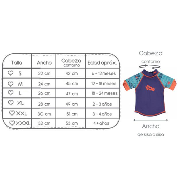 Camiseta baño UV Albatross