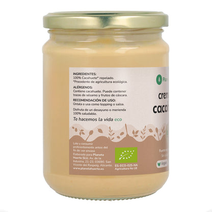 Crema de Cacahuetes ECO Planeta Huerto 350gr
