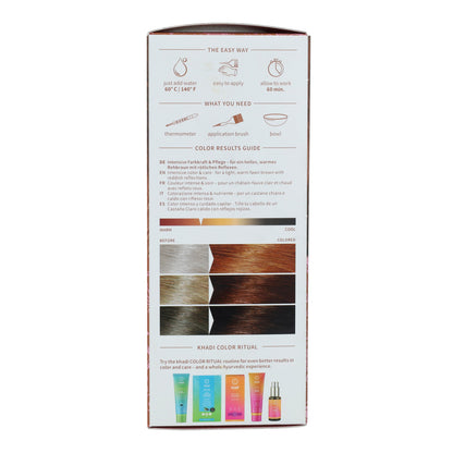 Tinte natural color castaño claro Khadi