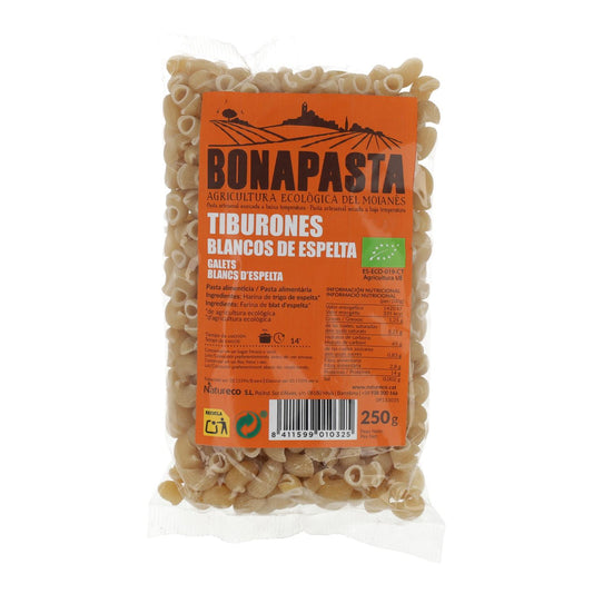 Tiburones Blancos De Espelta 250 G Bo Bonapasta