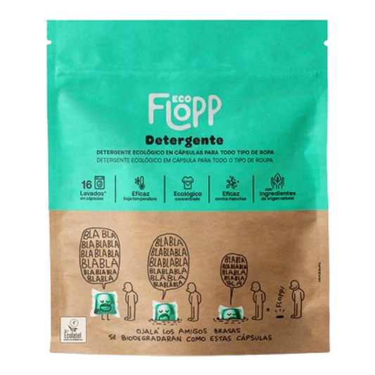 Detergente ropa ECO Flopp 16caps