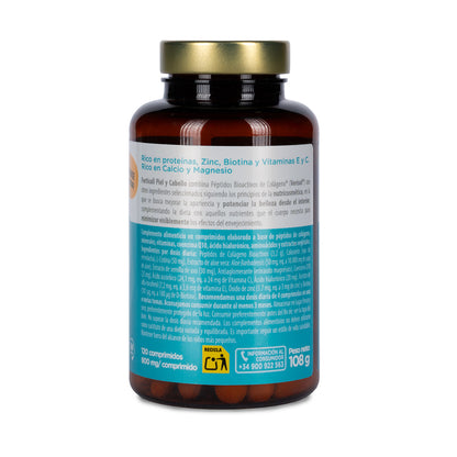 Colágeno Bioactivo Piel y Cabello Forticoll, 120 comprimidos