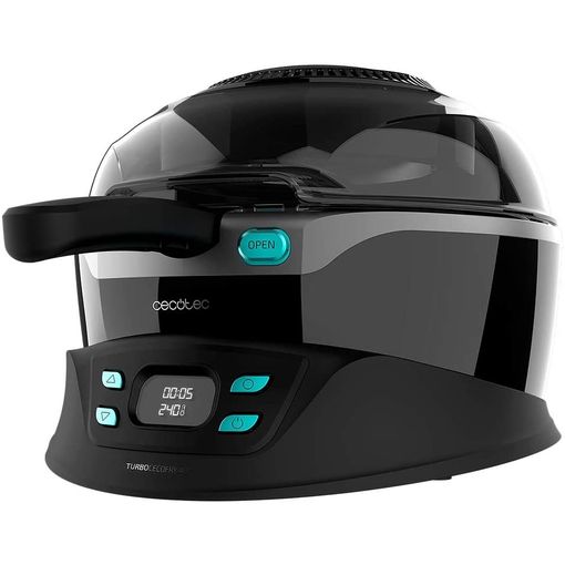 Freidora Sin Aceite 3,5 L De Aire Caliente Turbocecofry 4d Healthy. 1350 W, Dietética, 8 Programas, Tiempo Y Temperatura Ajustable, Cocina A 2 Nivel