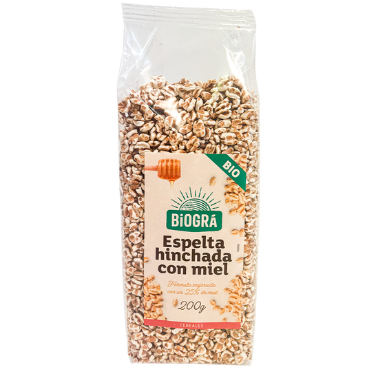 Espelta Hinchada con Miel Biográ 200g