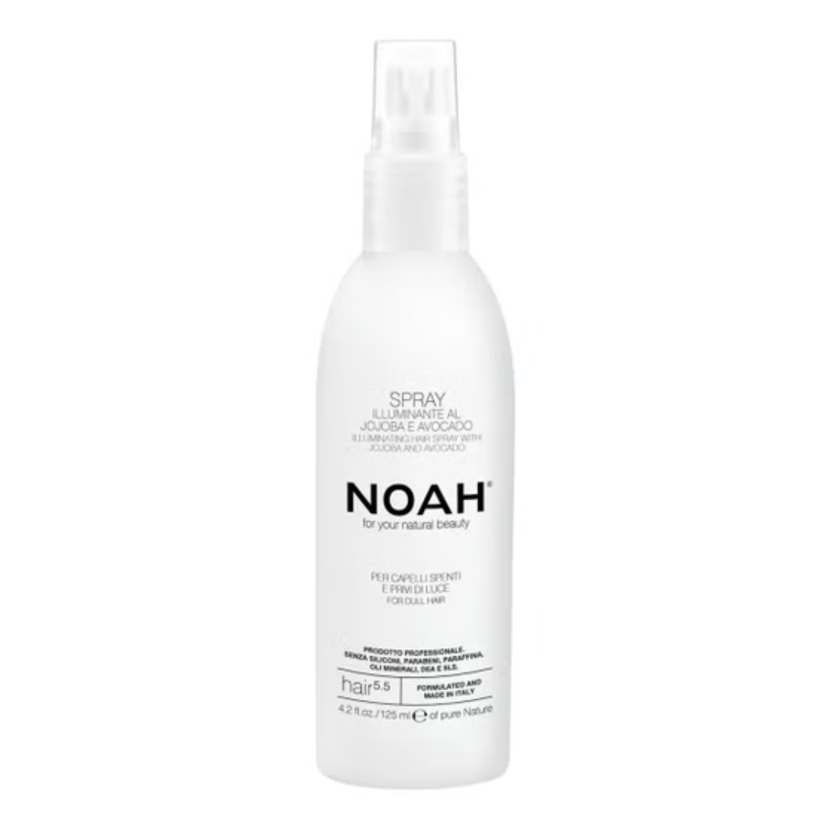 Spray iluminador con jojoba y aguacate Noah 125 ml