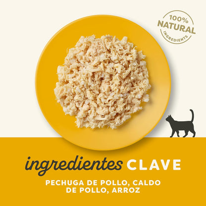 Applaws Cat Tarrina Pechuga Pollo y Arroz para gatos 60 gr