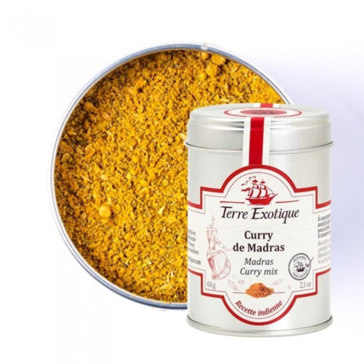 Curry de Madras Terre Exotíque 60g