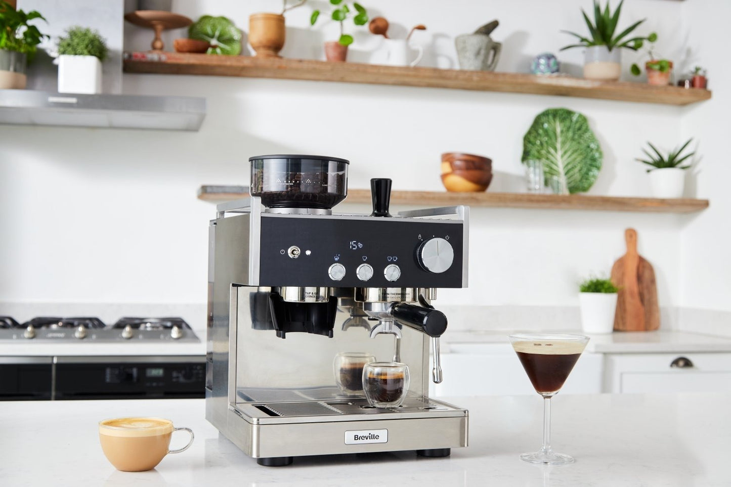 Cafetera Expresso automática Breville Barista Signature