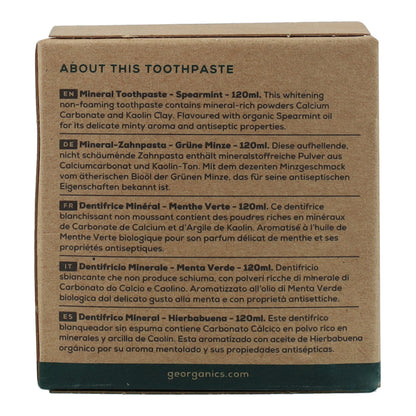 Dentífrico natural Hierbabuena  y Coco Georganics
