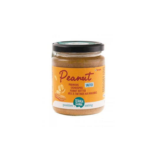 Crema de cacahuete con sal del Himalaya Terrasana 250 g