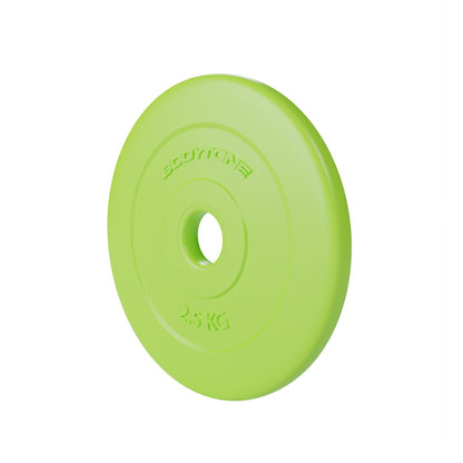 Discos de pesas 2,5 kg ø28mm Bodytone 4 uds