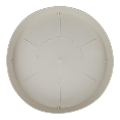 Plato maceta Tes color crudo D 20 x 3