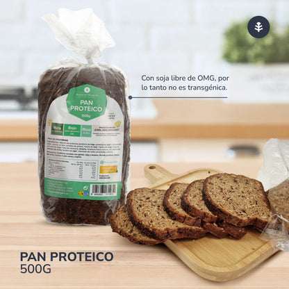 Pack 3x Pan proteico Planeta Huerto 500 g