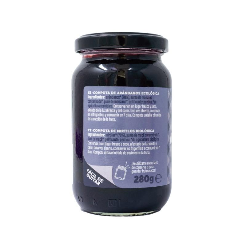 Compota de Arándanos BIO La Finestra Sul Cielo 280 g