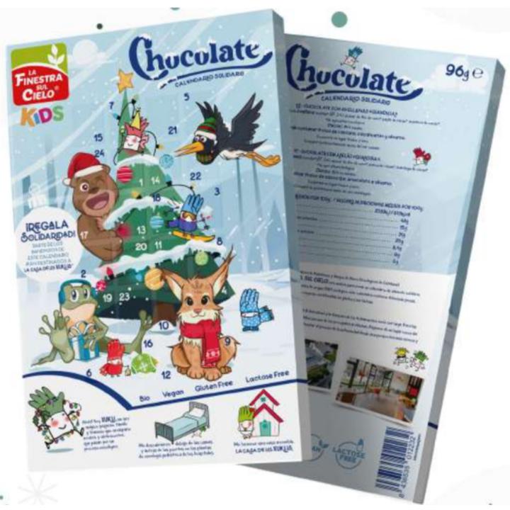 Calendario de Adviento Solidario BIO La Finestra Sul Cielo 120g