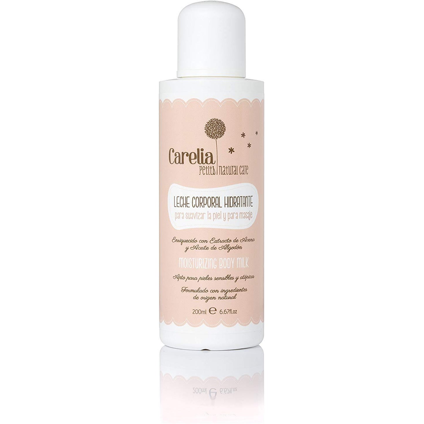 Leche corporal hidratante Carelia  200 ml
