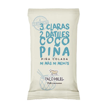 Barrita energética piña colada con coco Paleobull 55 g