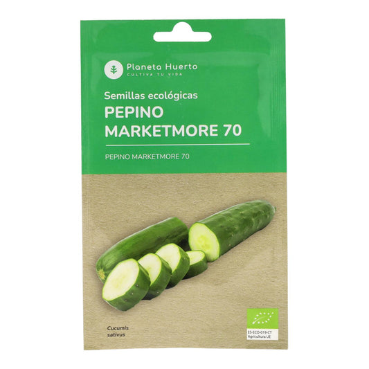 Semillas ecológicas de Pepino marketmore Planeta Huerto