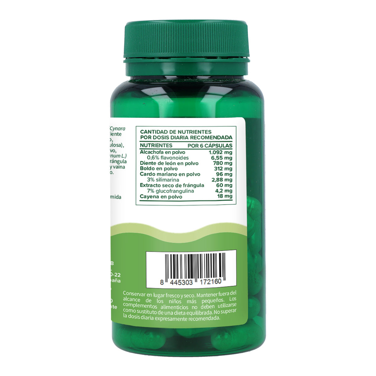 Liver Detox Depurativo Hígado Planeta Huerto 60 cápsulas