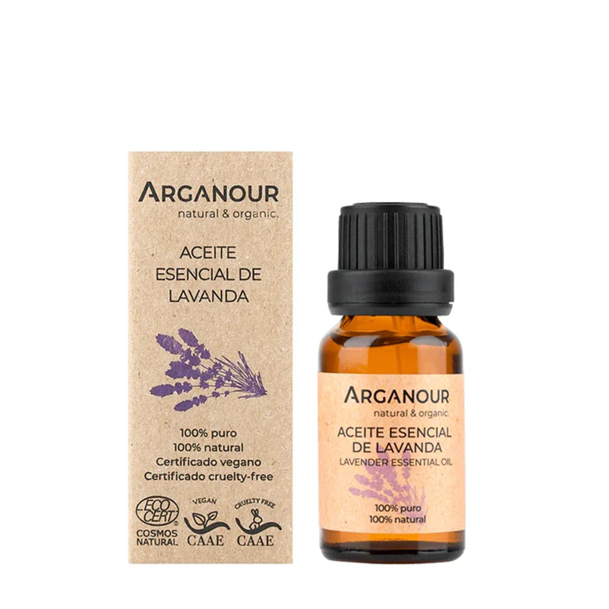 Aceite esencial Lavanda 100% puro Arganour 15 ml