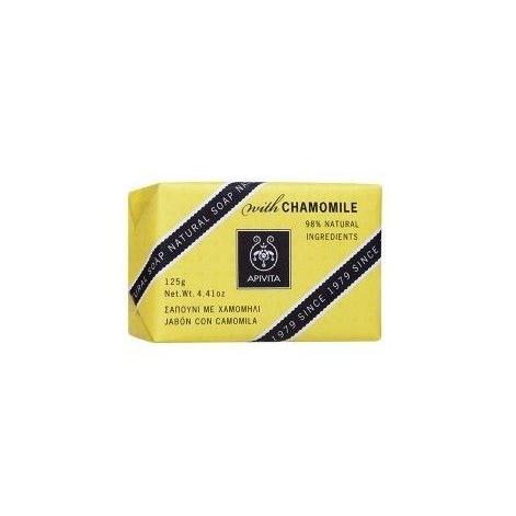 Jabón Natural con camomila Apivita 125 g