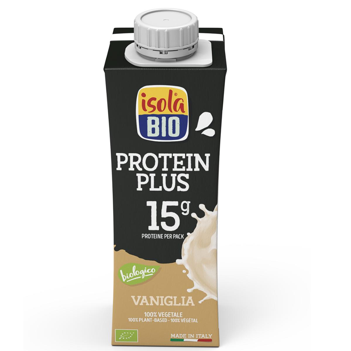 Bebida vegetal protein plus vainilla Bio, 250ml