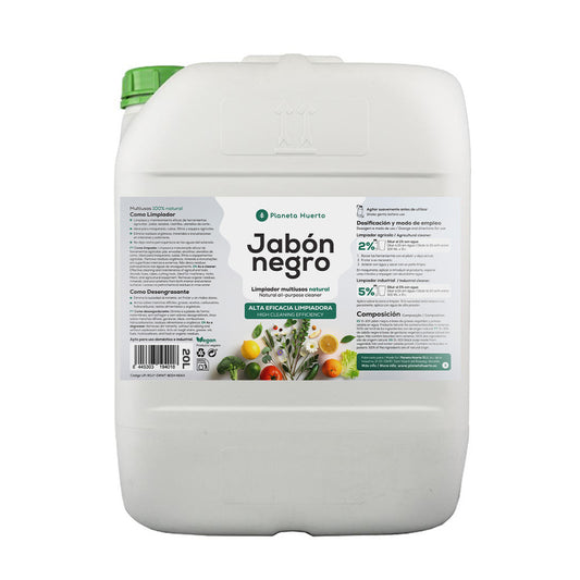 Jabón potásico Negro 20 L Planeta Huerto