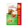 Snack líquido para gatos sabor pollo y cordero Creamy 15 x 10 g Catit