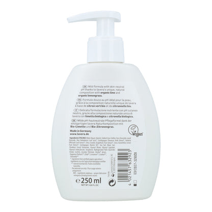 Recarga jabón de manos lima fresca, Lavera 500 ml