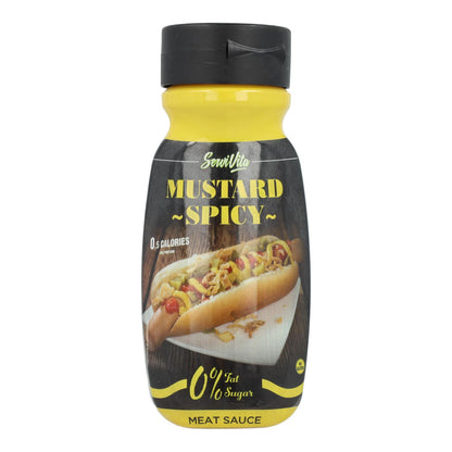 SALSA ZERO Mostaza picante SERVIVITA 320 ML
