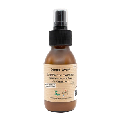Repelente de mosquitos líquido con manteca de murumuru Comme Avant 105 ml